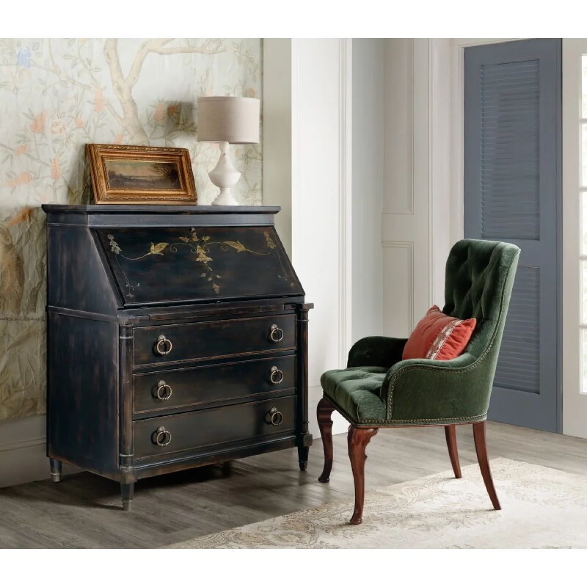 Charleston Secretary Desks black 9