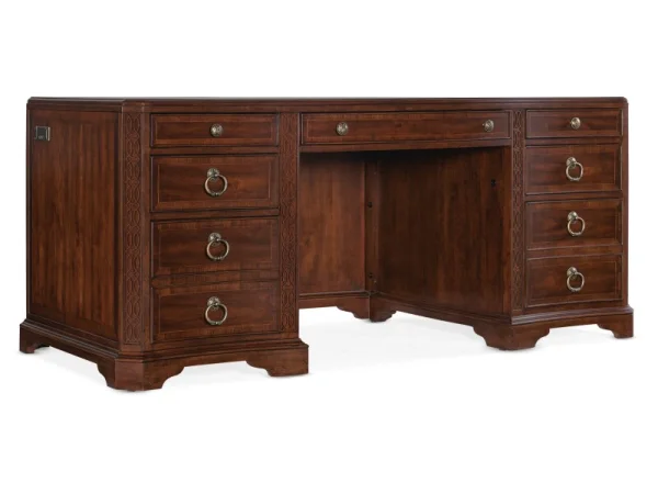 Charleston Executive Desk Desks Brown