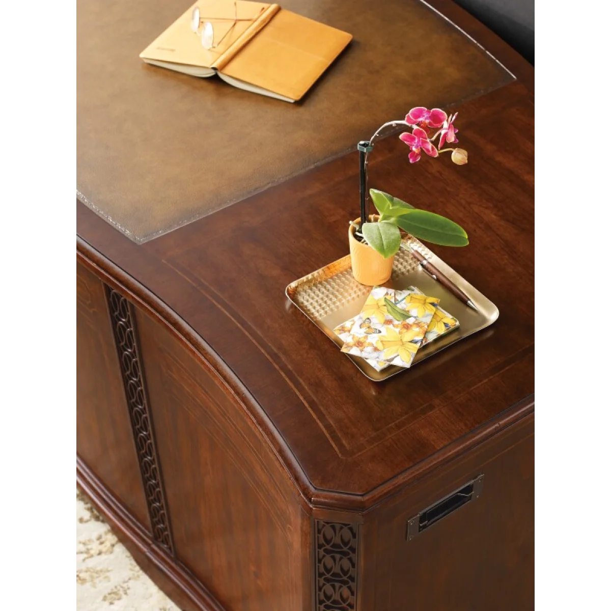 Charleston Executive Desk Desks Brown 11