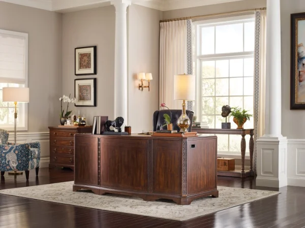 Charleston Executive Desk Desks Brown 24
