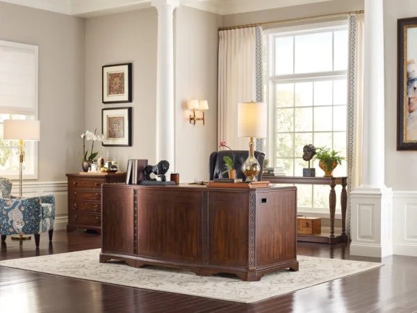 Charleston Executive Desk Desks Brown 25