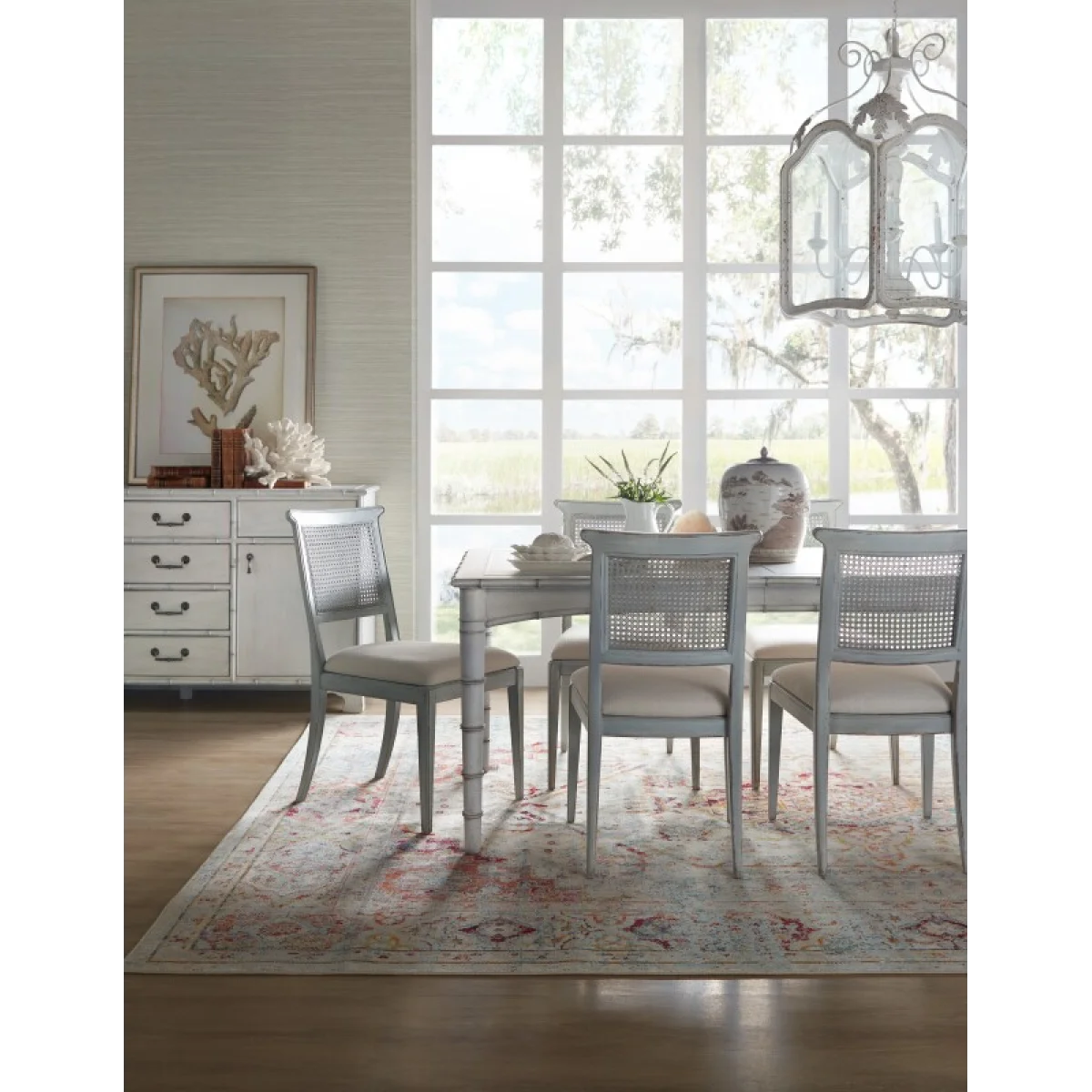 Charleston Rectangle Dining Table with 1-20in Leaf Dining Tables Dining Tables 10