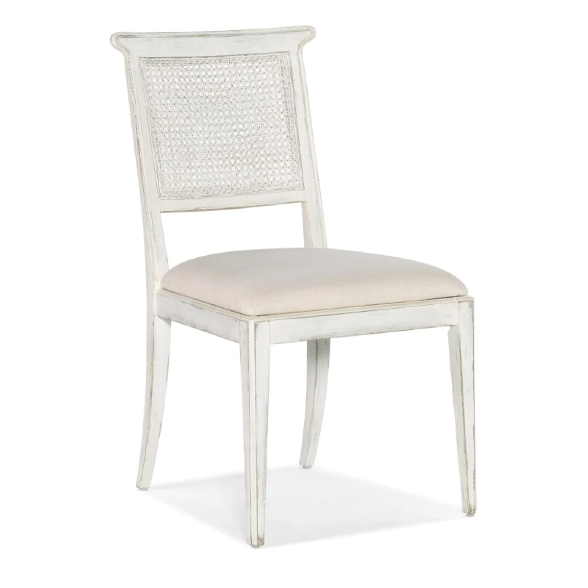Charleston Upholstered Seat Side Chair Chairs & Benches Beige 4