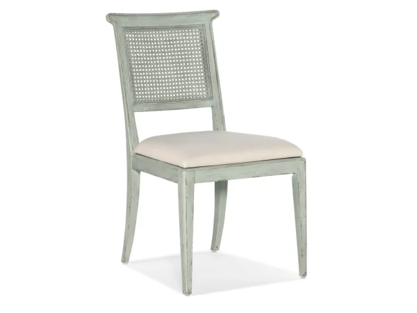 Charleston Upholstered Seat Side Chair Chairs & Benches Beige