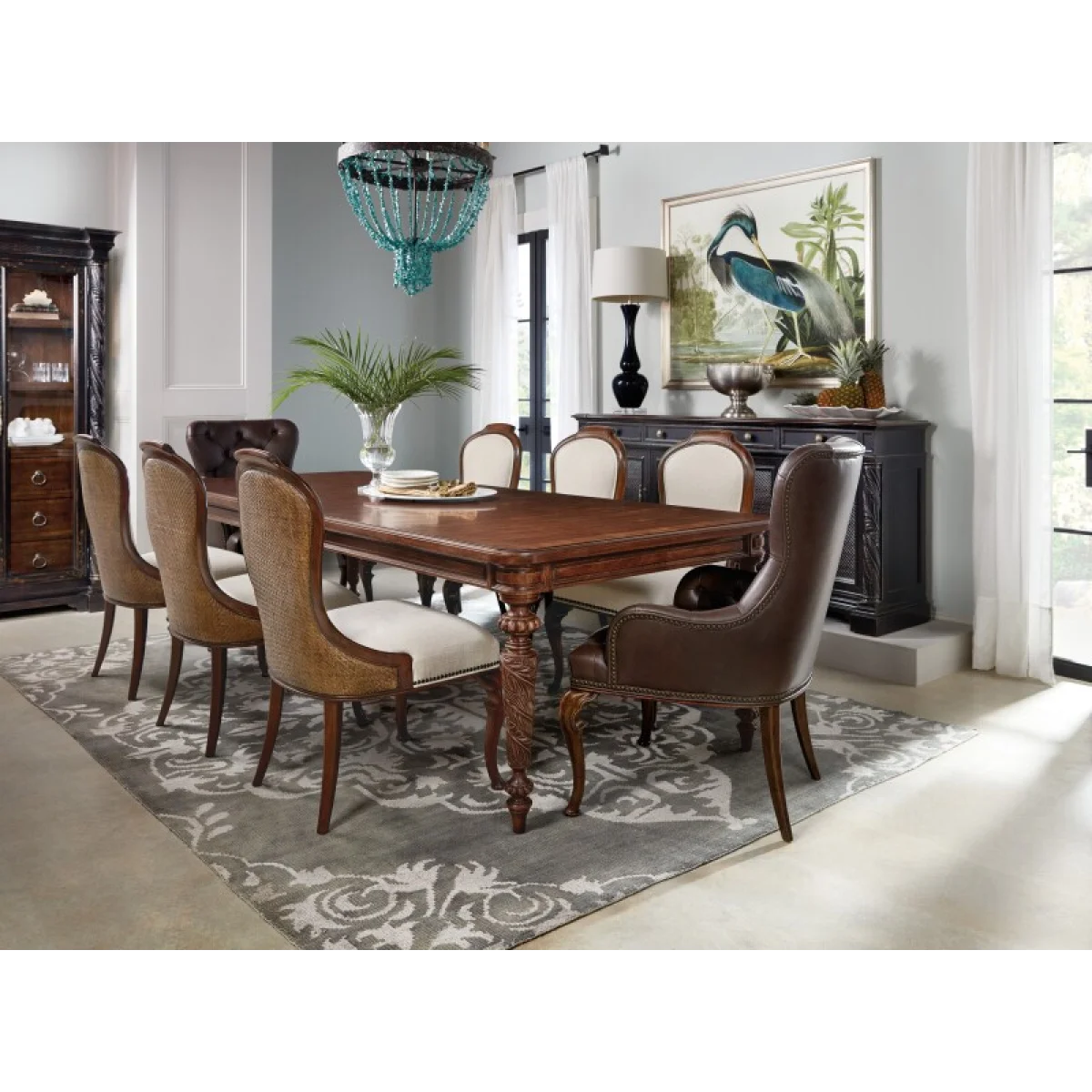 Charleston Upholstered Side Chair Chairs & Benches Beige 11