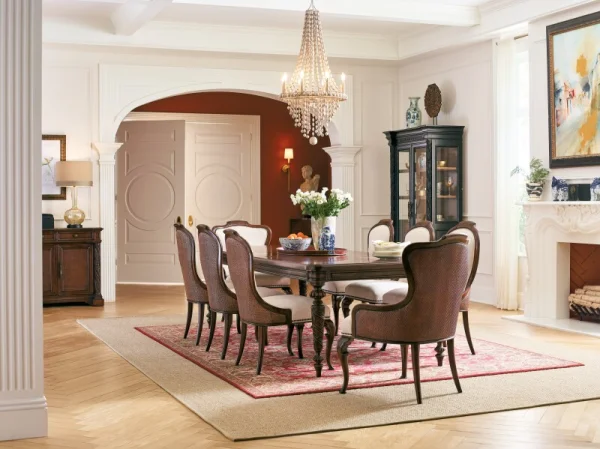 Charleston Upholstered Side Chair Chairs & Benches Beige 23