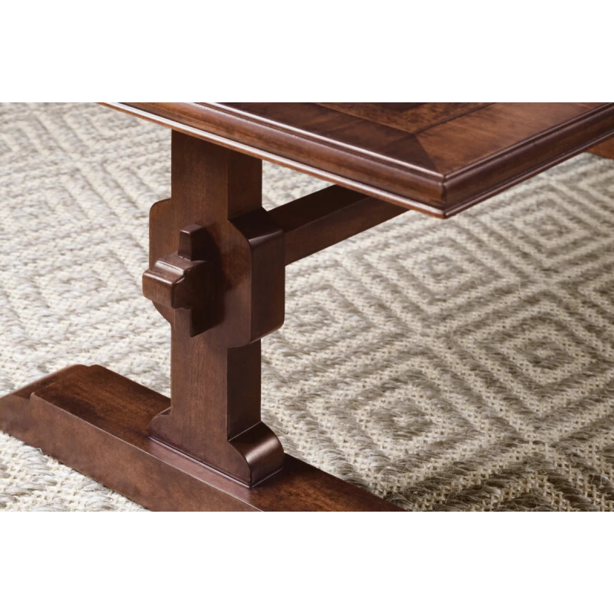 Charleston Rectangle Cocktail Table Cocktail & Coffee Tables Brown 8