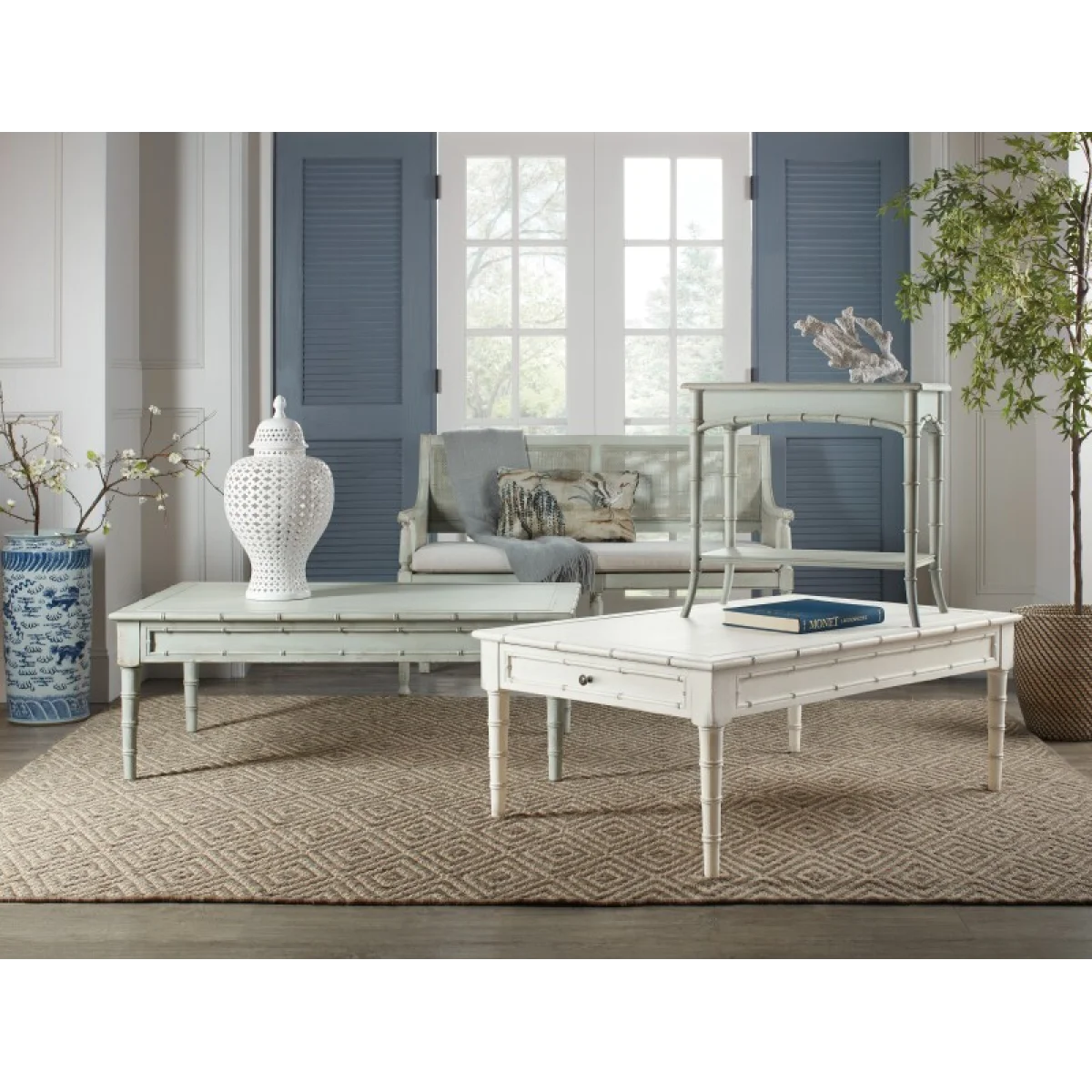Charleston Rectangle Cocktail Table Cocktail & Coffee Tables blue 11