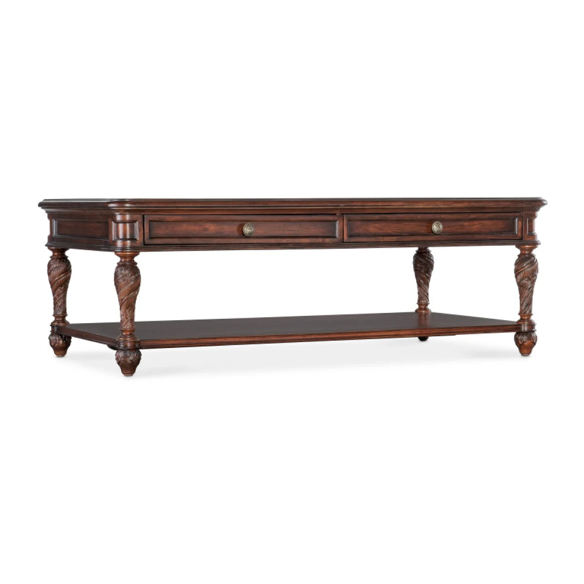 Charleston Rectangle Cocktail Table Cocktail & Coffee Tables Brown 4