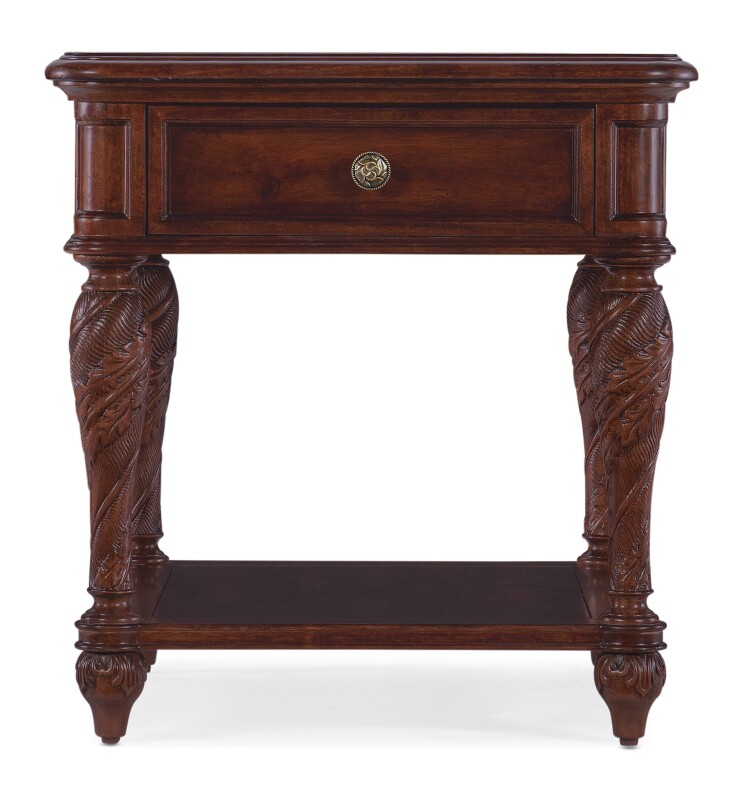 Charleston One-Drawer End Table End tables Brown 6 Charleston One-Drawer End Table End tables Brown 6