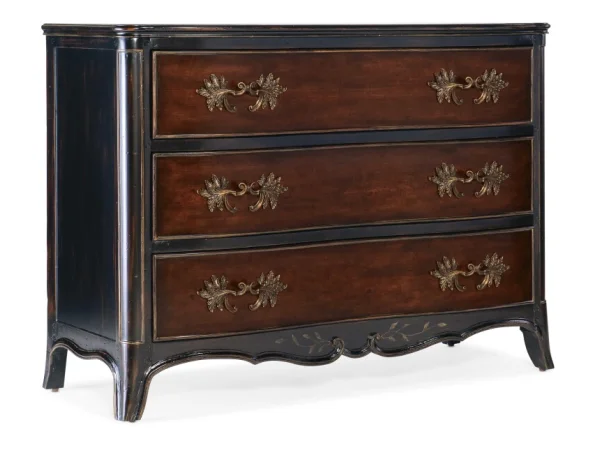 Charleston Three-Drawer Accent Chest Accent Furniture Accent Furniture