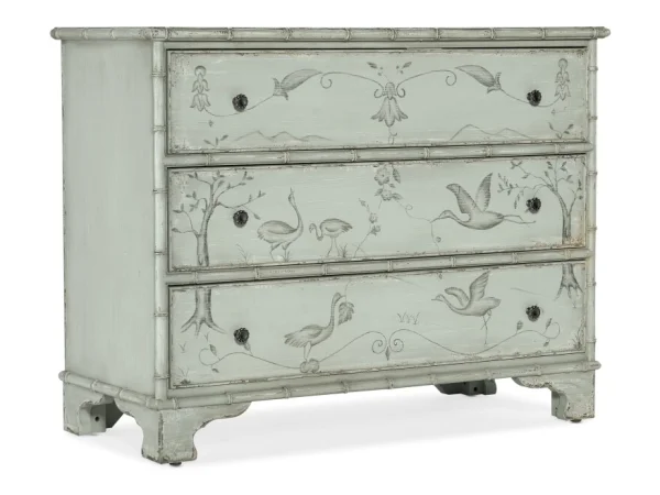 Charleston Three-Drawer Accent Chest Accent Furniture Accent Furniture
