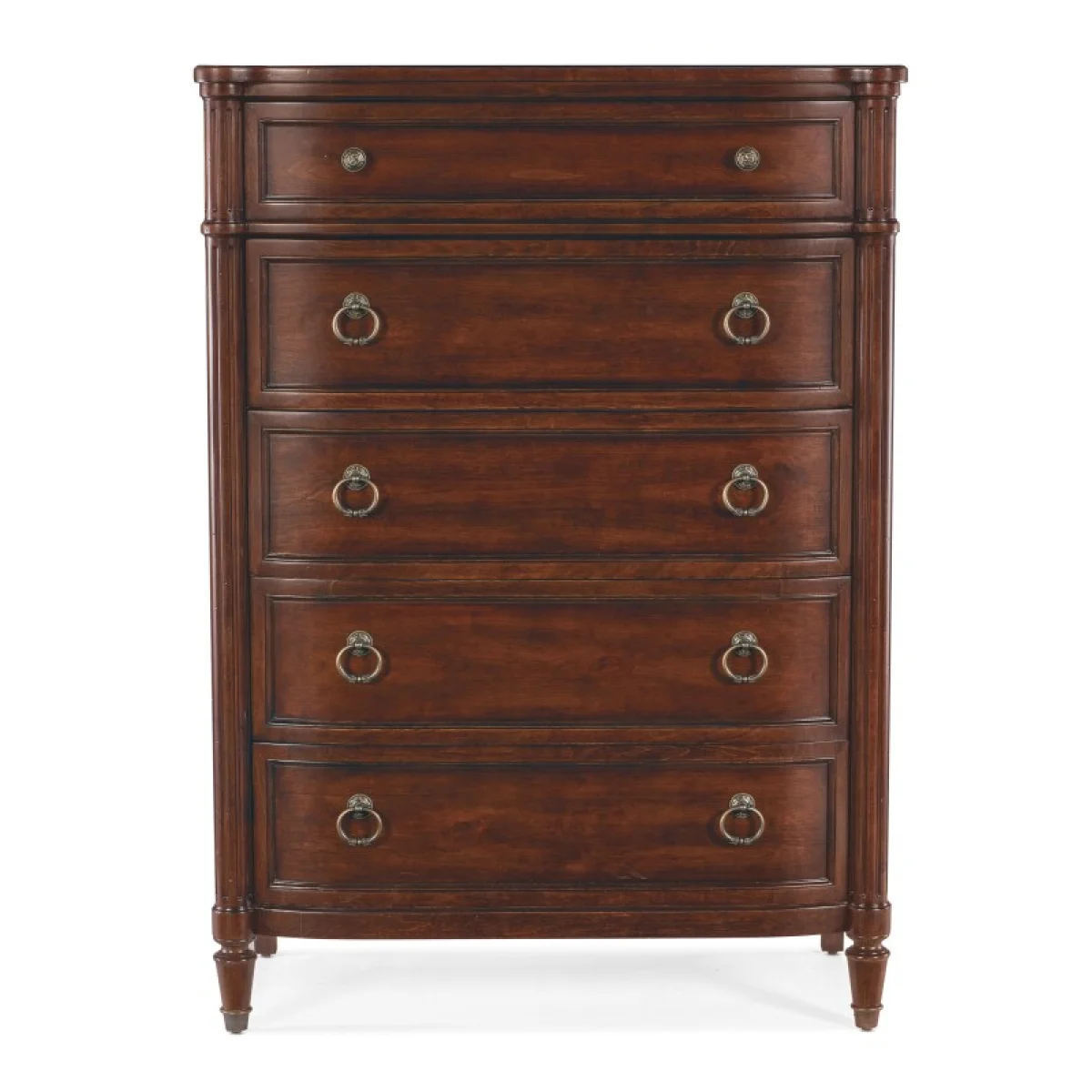 Charleston Five-Drawer Chest Chests Brown 6