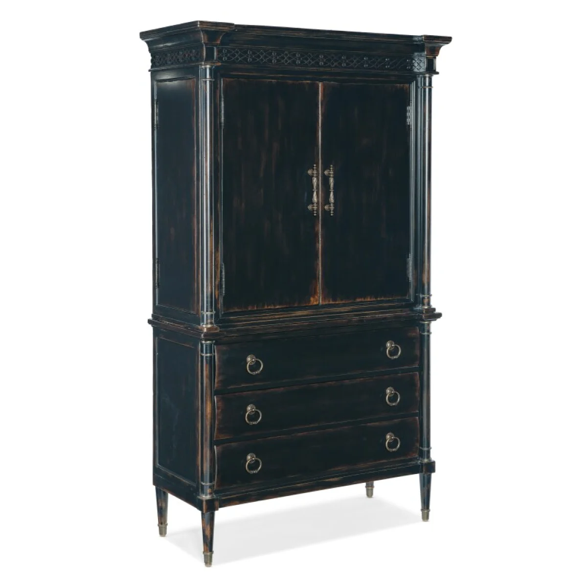Charleston Jewelry Armoire Dressers black 4