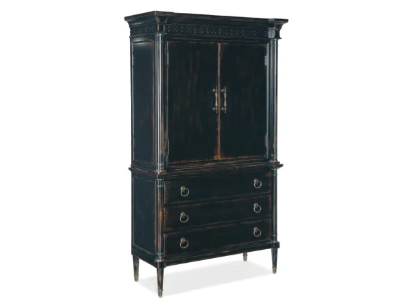 Charleston Jewelry Armoire Dressers black