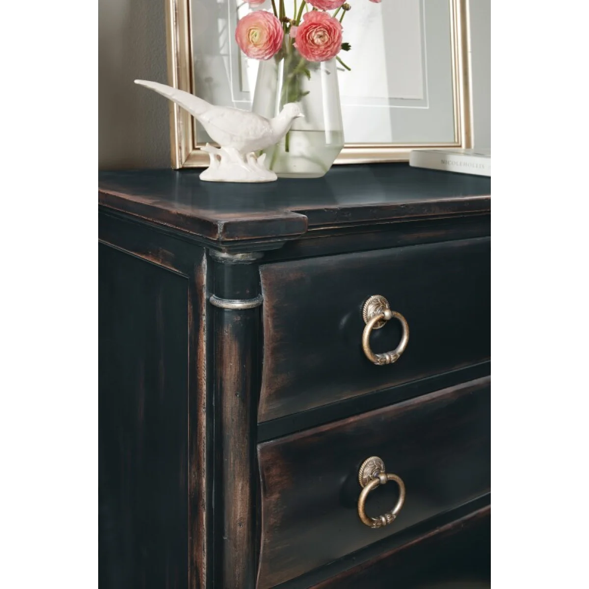 Charleston Jewelry Armoire Dressers black 8