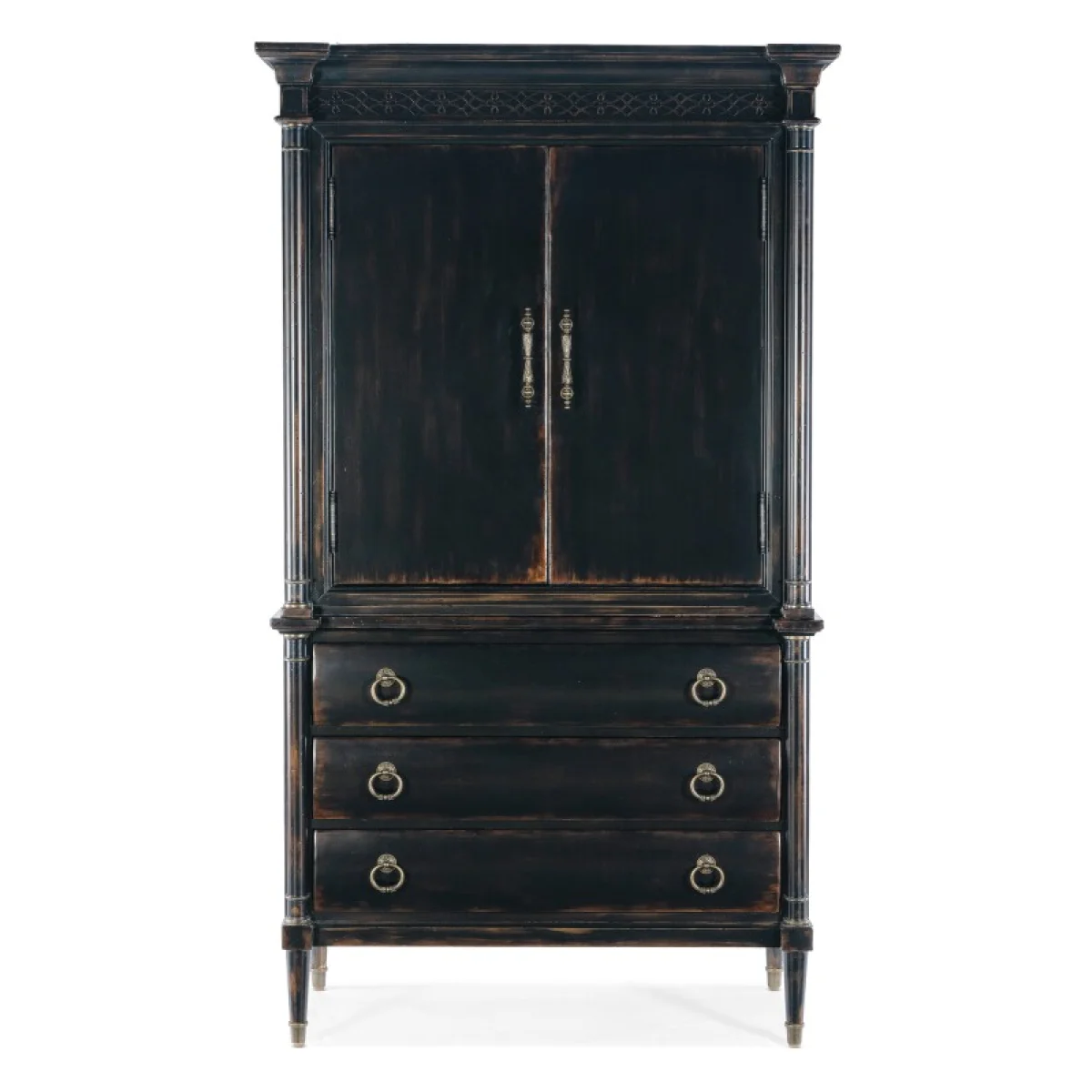 Charleston Jewelry Armoire Dressers black 12