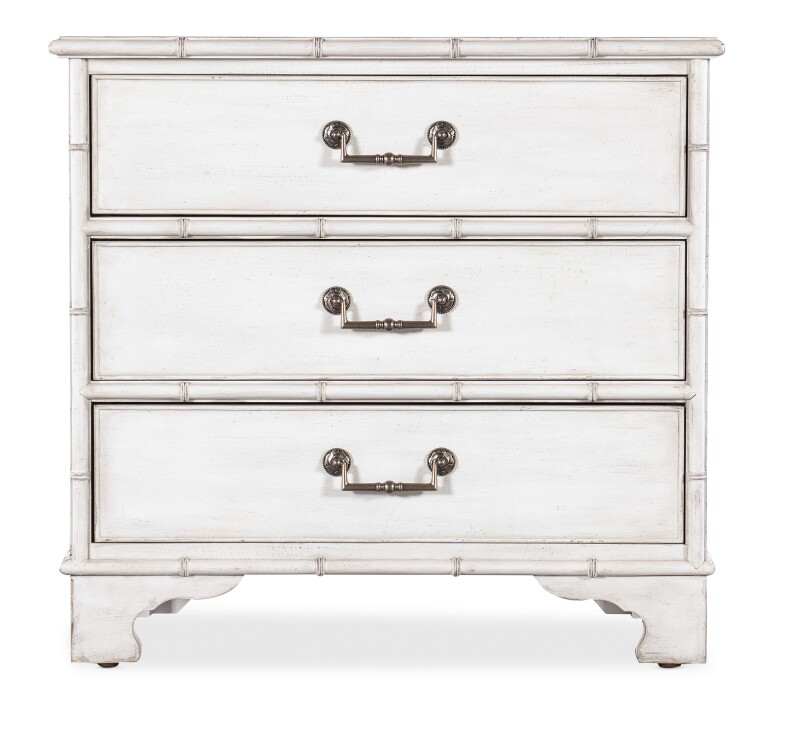 Charleston Three-Drawer Nightstand Nightstands Hooker Furniture 6 Charleston Three-Drawer Nightstand Nightstands Hooker Furniture 6