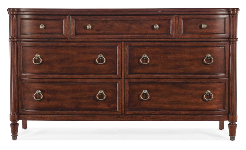 Charleston Seven-Drawer Dresser Dressers Brown 13 Charleston Seven-Drawer Dresser Dressers Brown 13