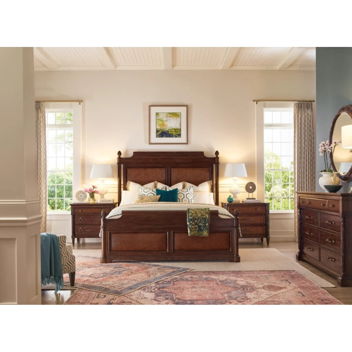 Charleston Cal King Panel Bed Beds Beds 7