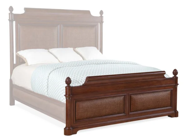 Bedroom Charleston 6/0-6/6 Panel Footboard Bed Parts Bed Parts