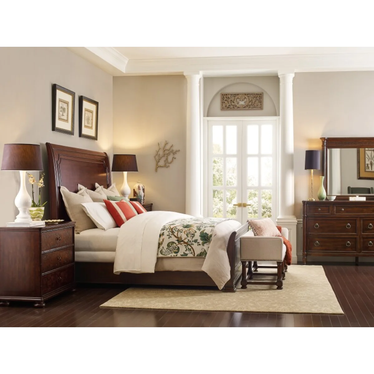 Charleston King Sleigh Bed Beds Beds 8