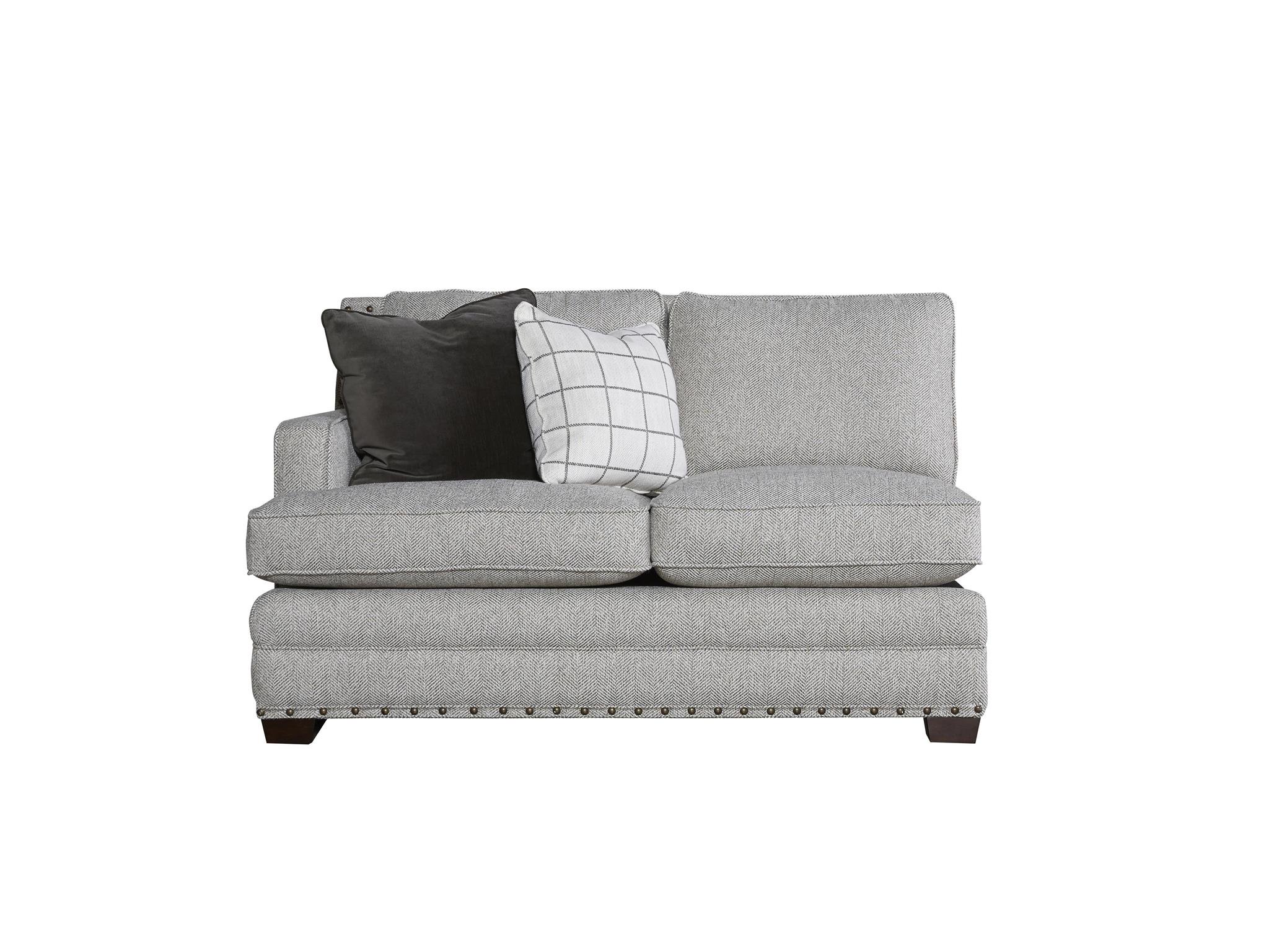 Riley Sectional Left Arm Facing 2 Cushion Sofa