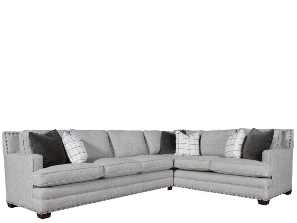 Riley Sectional Left Arm Facing 3 Cushion Sofa - Image 2