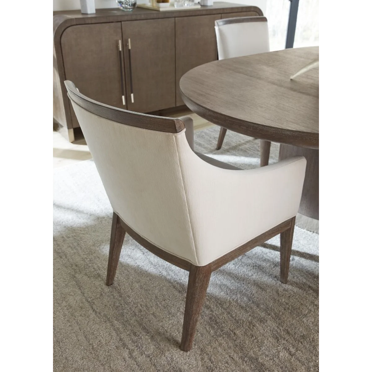 Modern Mood Upholstered Arm Chairch Chairs & Benches Beige 7