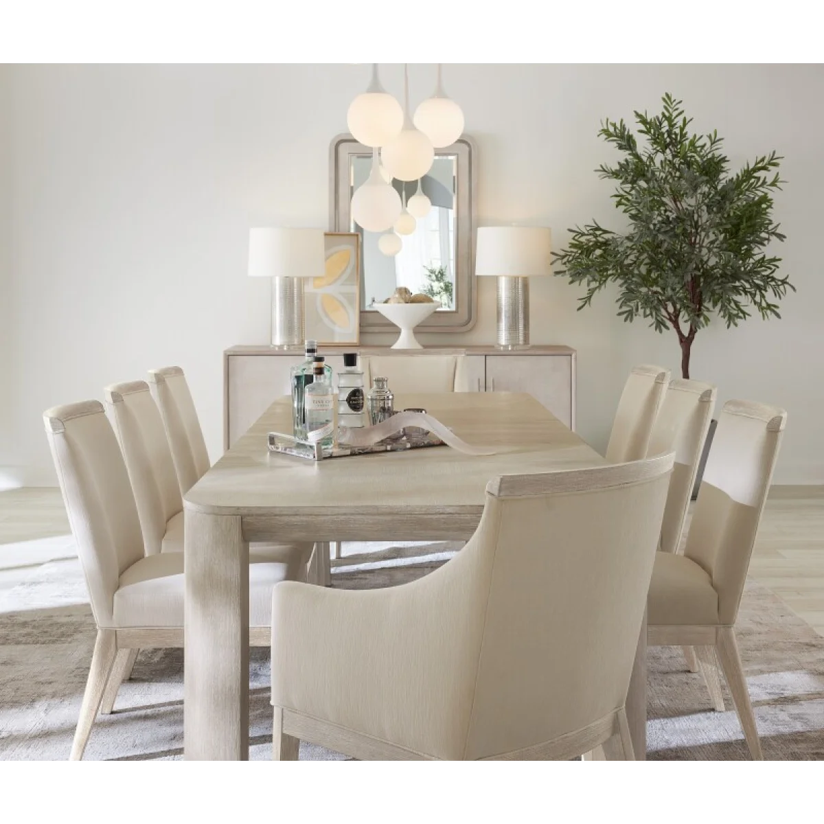 Modern Mood Upholstered Side Chair Chairs & Benches Beige 9