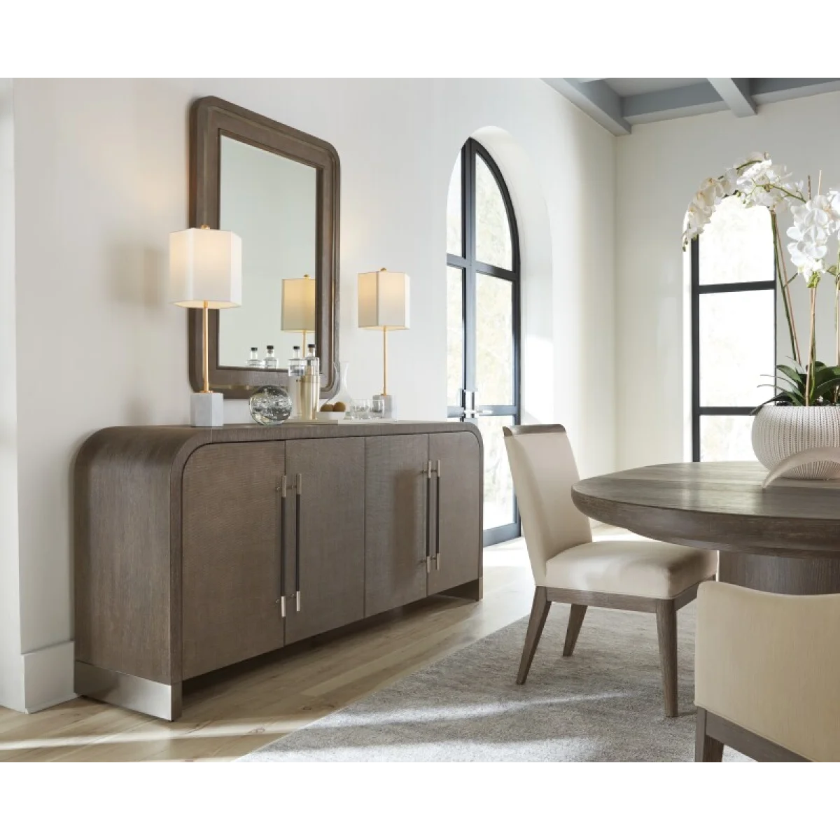 Modern Mood Buffet Dining Storage Brown 9