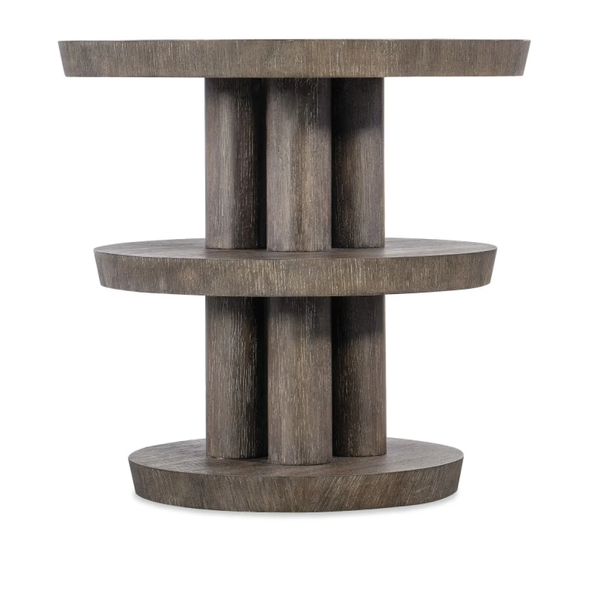 Modern Mood Round Side Table End tables Brown 4