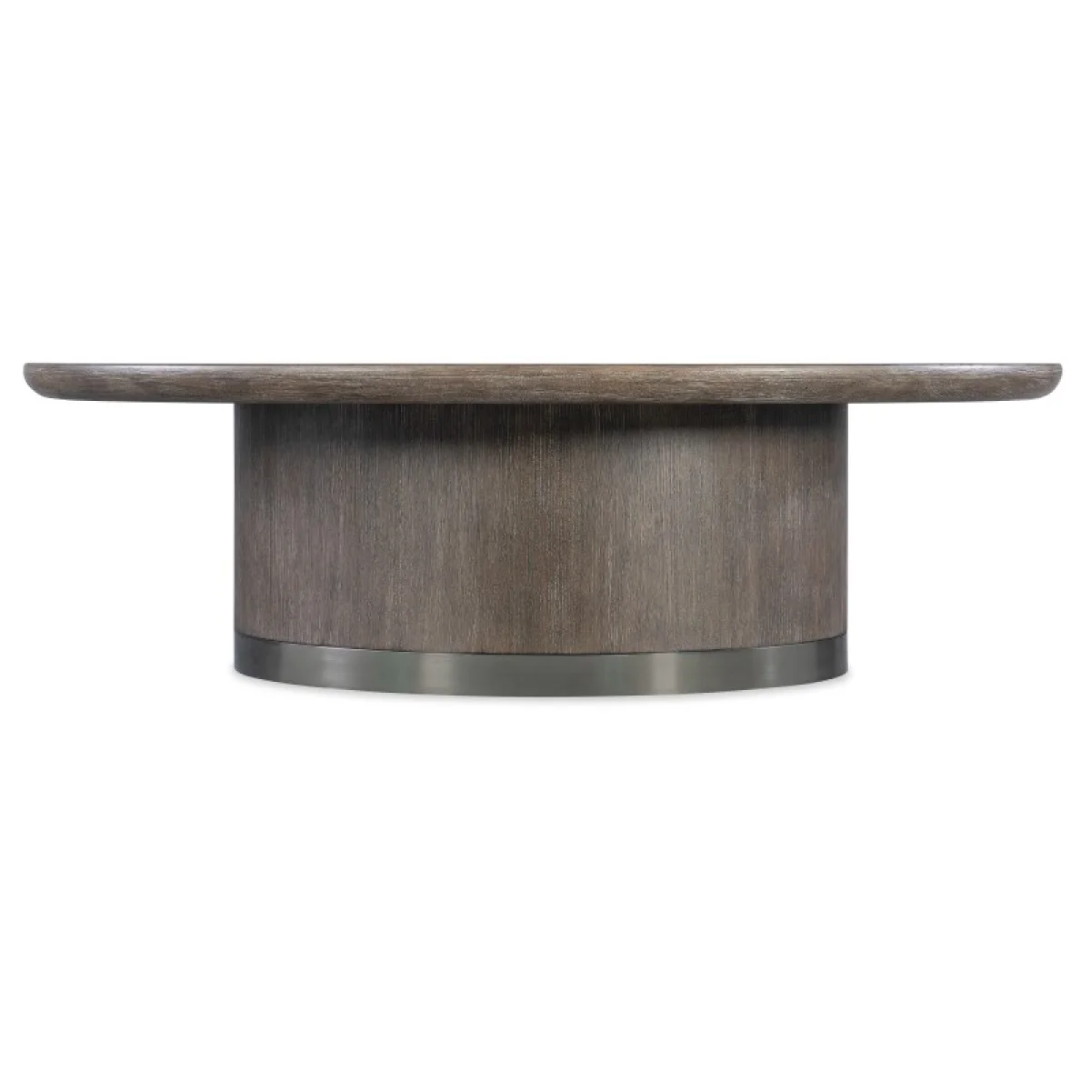 Modern Mood Round Cocktail Table Cocktail & Coffee Tables Brown 4