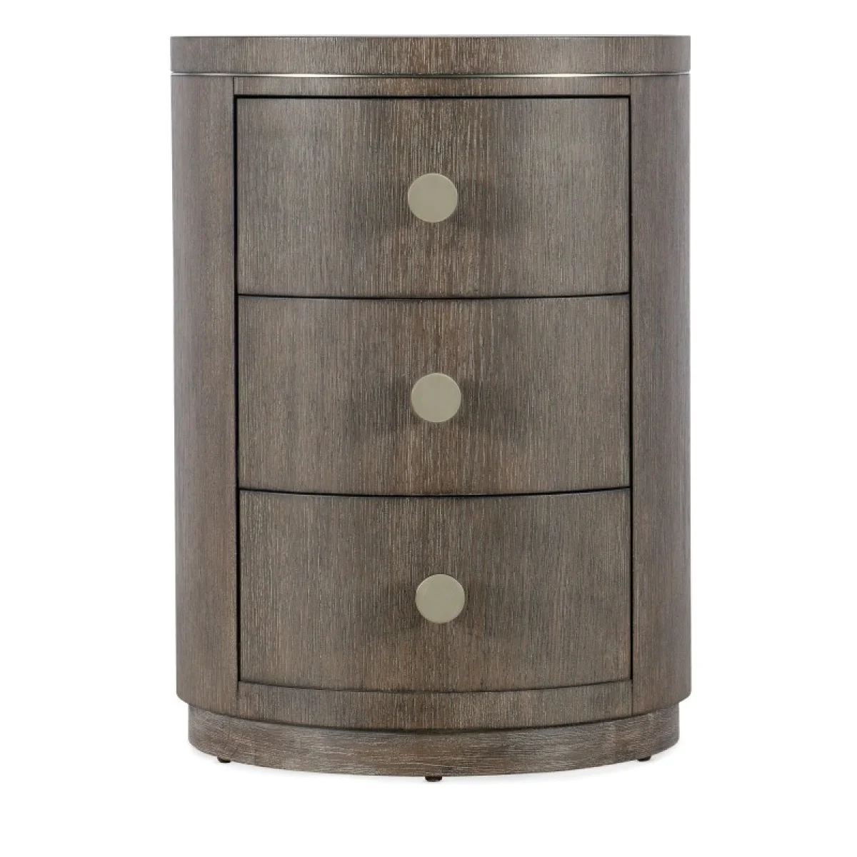 Modern Mood Round Nightstand Nightstands Brown 6