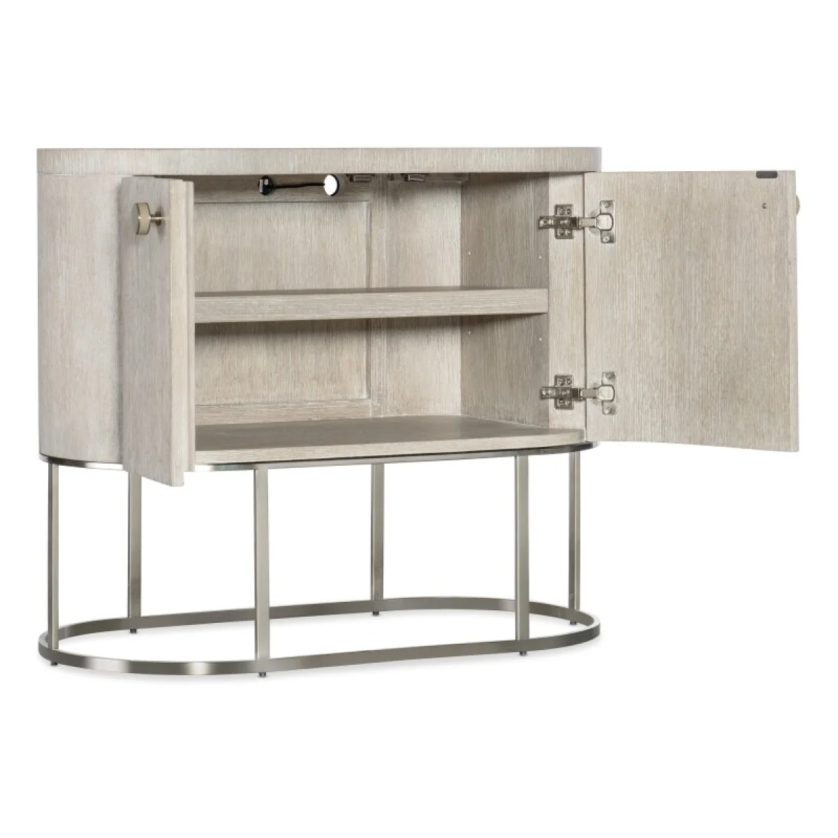 Modern Mood Oval Nightstand Nightstands Brown 6