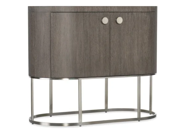 Modern Mood Oval Nightstand Nightstands Brown