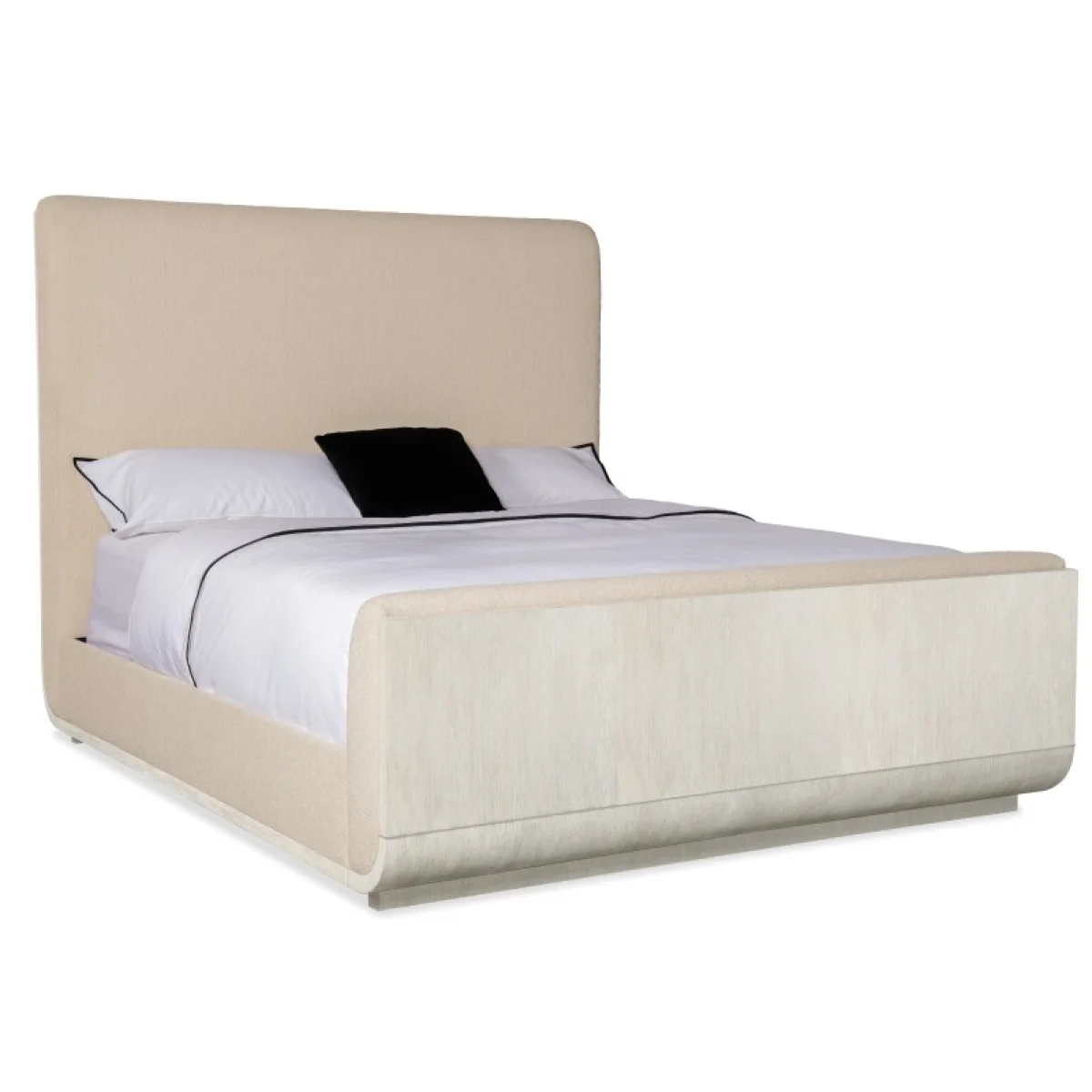Modern Mood King Upholstered Panel Bed Beds Beds 4