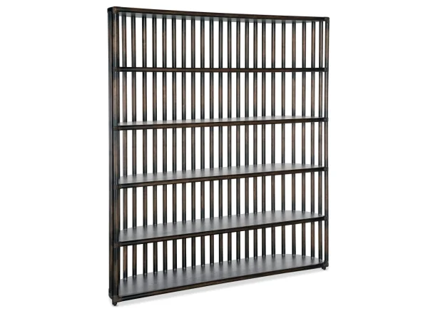 Retreat Slatted Bookcase Bookcases black
