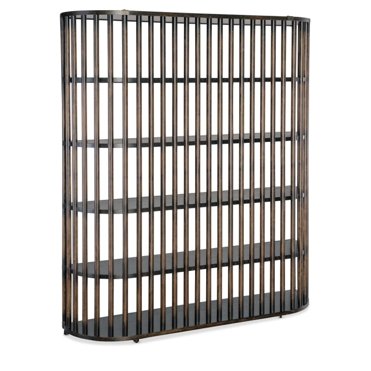 Retreat Slatted Bookcase Bookcases black 6