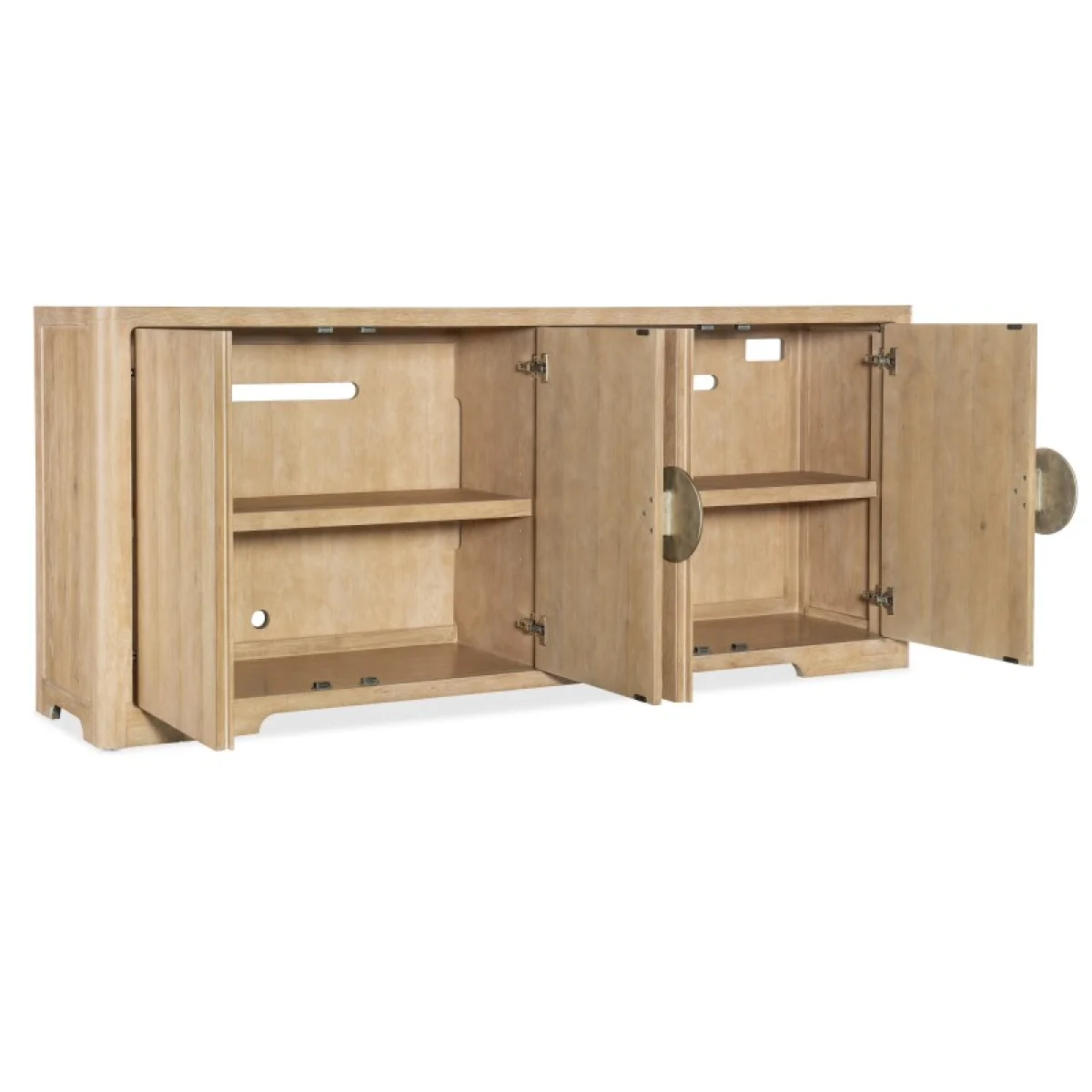Retreat Entertainment Credenza Entertainment Stands Brown 6