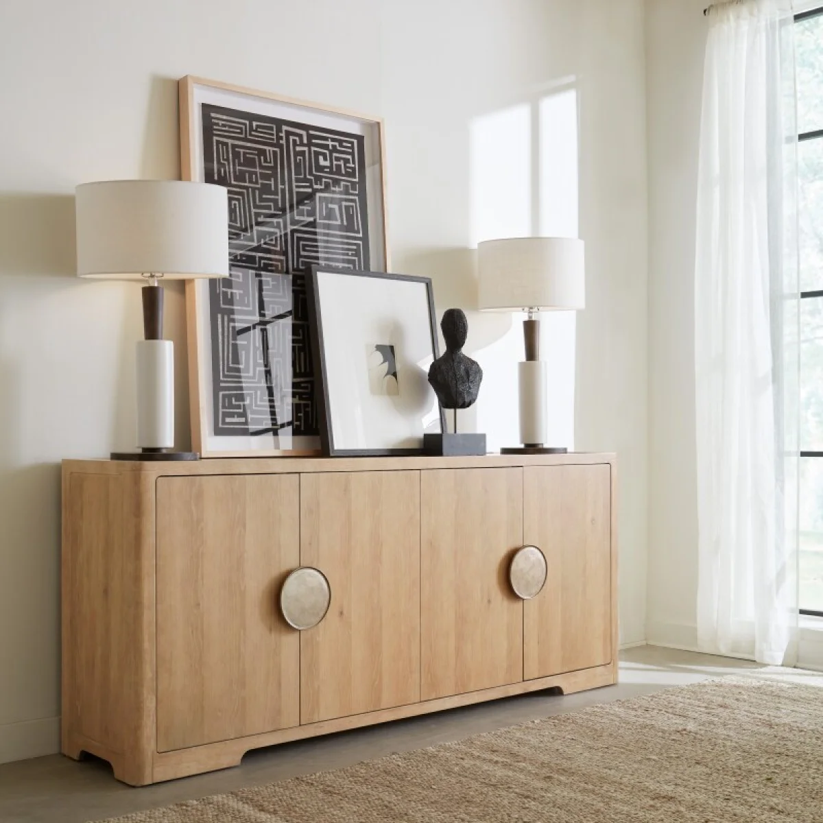 Retreat Entertainment Credenza Entertainment Stands Brown 9