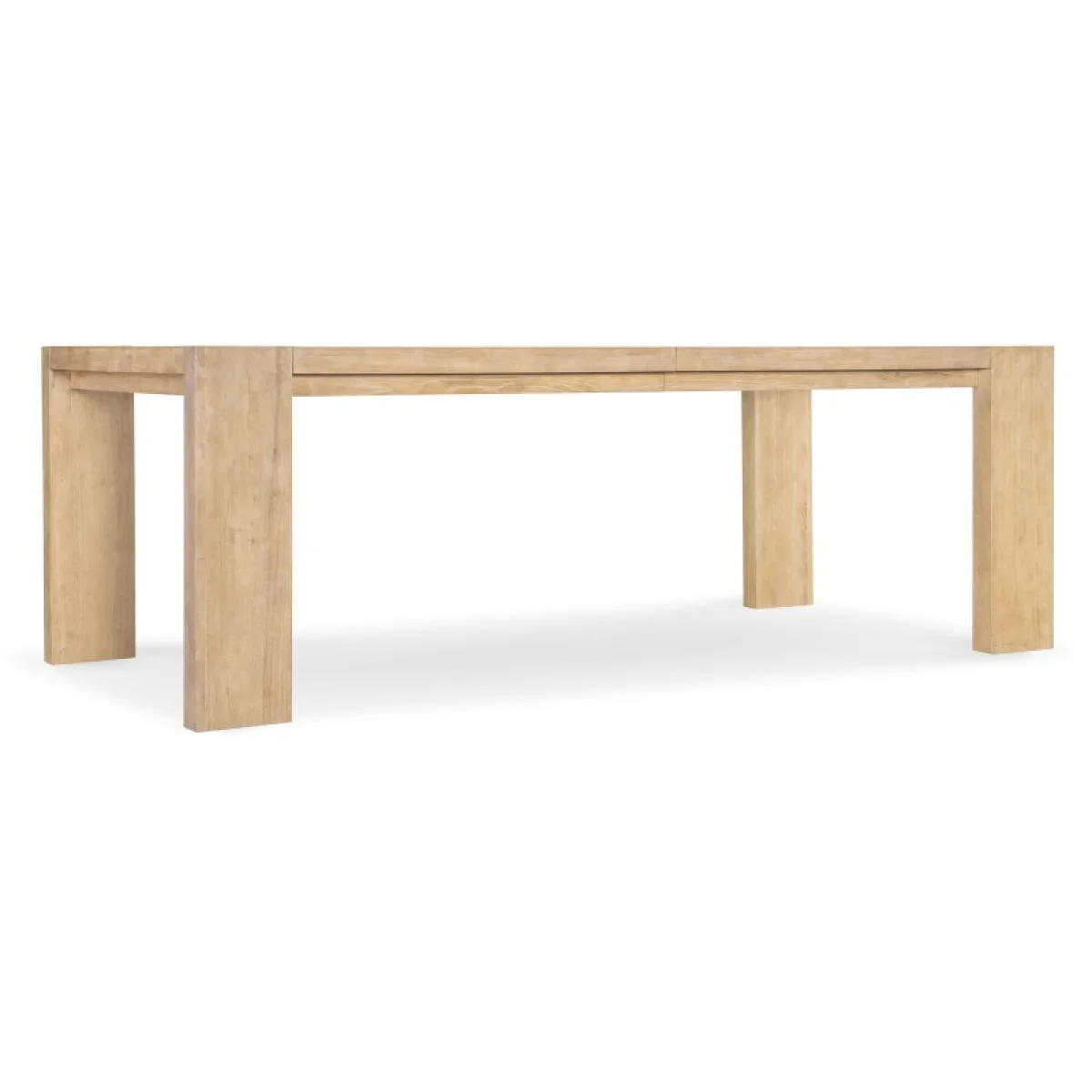 Retreat Rectangle Dining Table with 1-22in Leaf Dining Tables Brown 4