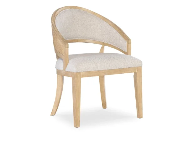 Retreat Cane Barrel Back Chair Chairs & Benches Beige