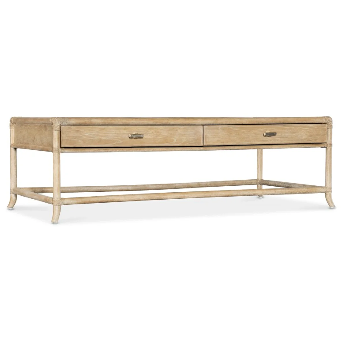 Retreat Pole Rattan Cocktail Table Cocktail & Coffee Tables Brown 4