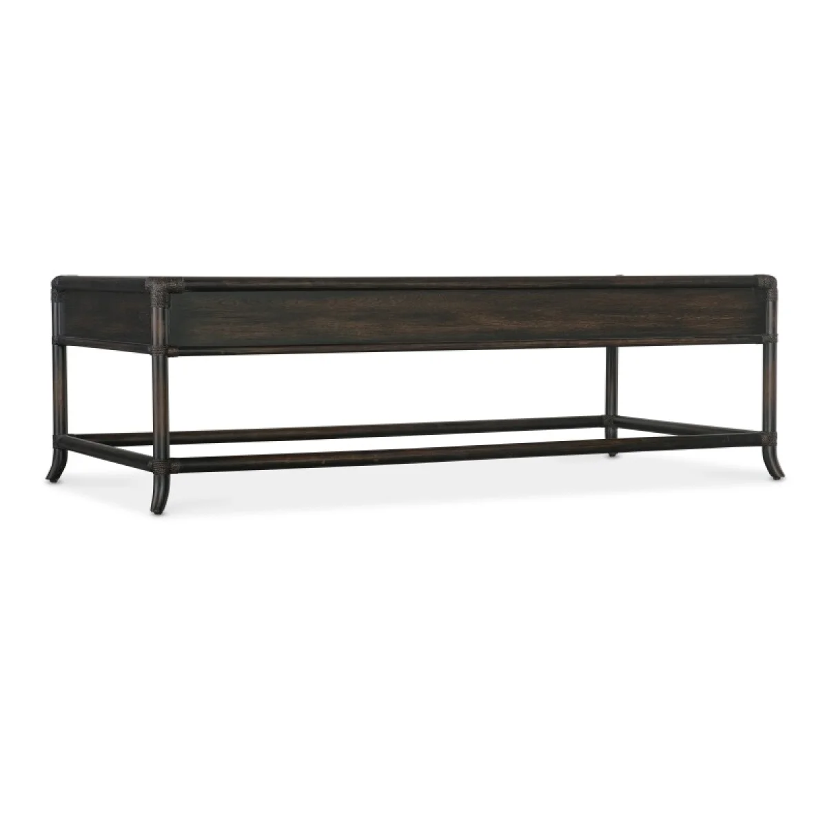 Retreat Pole Rattan Cocktail Table Cocktail & Coffee Tables black 6