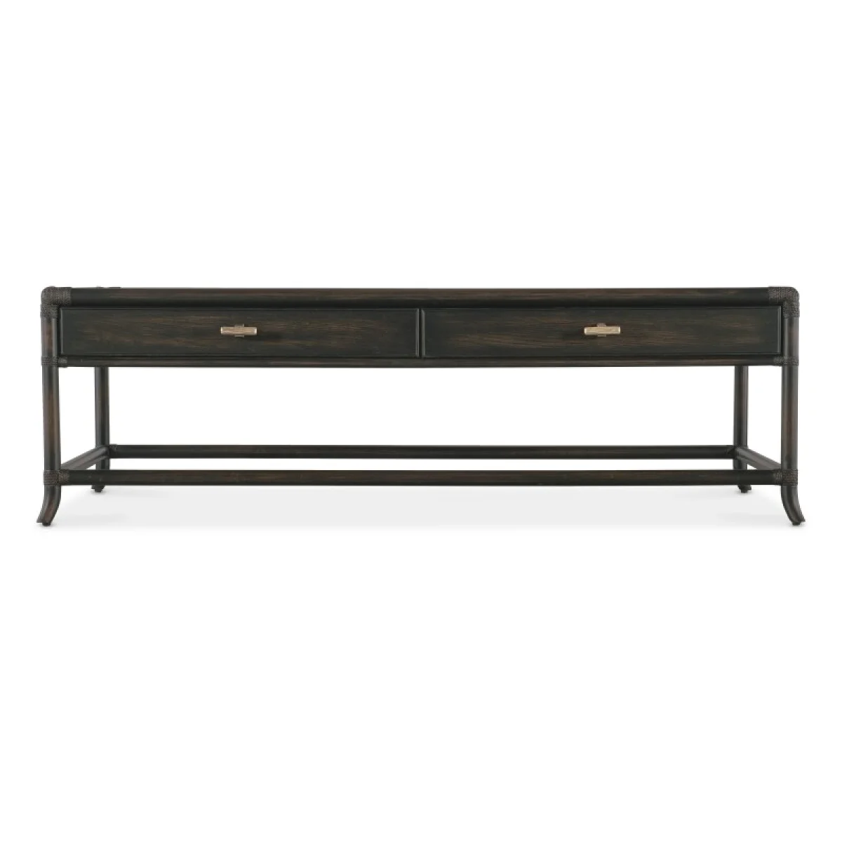 Retreat Pole Rattan Cocktail Table Cocktail & Coffee Tables black 7
