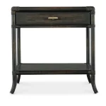 Retreat Pole Rattan End Table End tables black 15