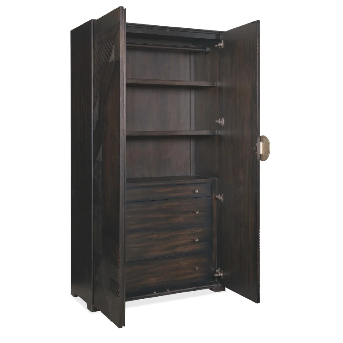 Retreat Split Rattan Wardrobe Dressers Brown 11