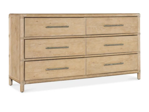 Retreat Pole Rattan Dresser Dressers Brown