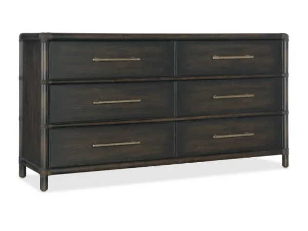 Retreat Pole Rattan Dresser Dressers Brown